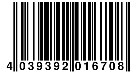 4 039392 016708