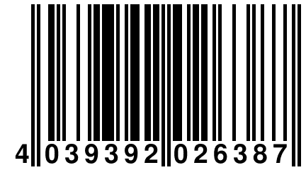 4 039392 026387