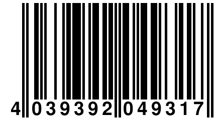 4 039392 049317