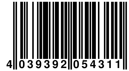 4 039392 054311