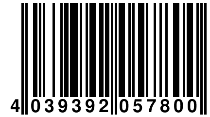 4 039392 057800