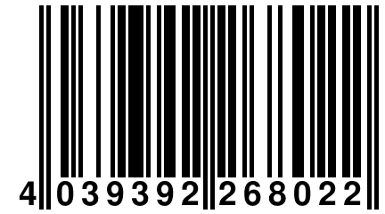 4 039392 268022