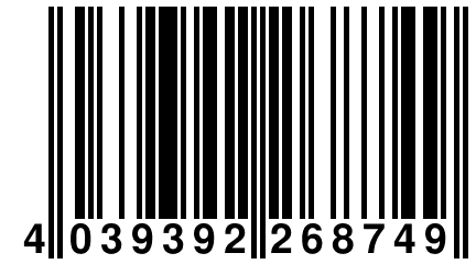 4 039392 268749