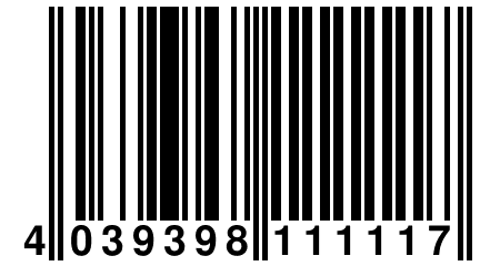 4 039398 111117