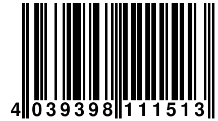 4 039398 111513