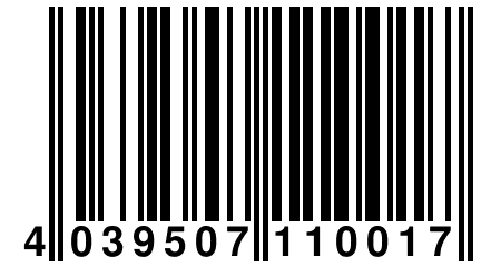 4 039507 110017