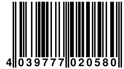 4 039777 020580