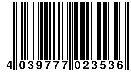 4 039777 023536