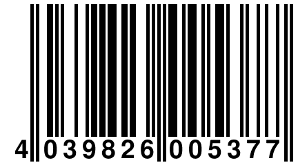 4 039826 005377