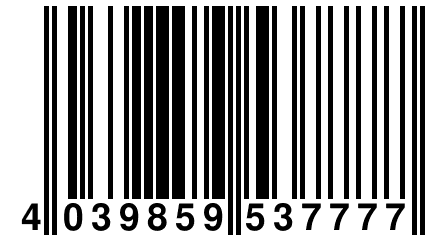 4 039859 537777