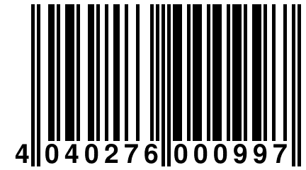 4 040276 000997