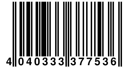 4 040333 377536