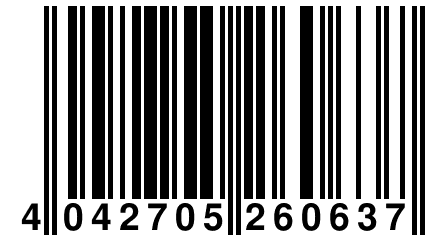 4 042705 260637