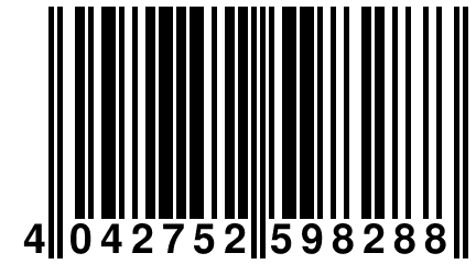 4 042752 598288