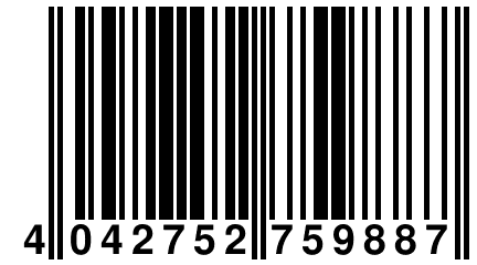 4 042752 759887