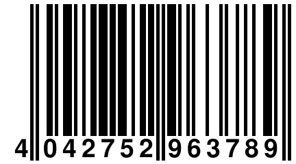 4 042752 963789