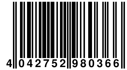 4 042752 980366