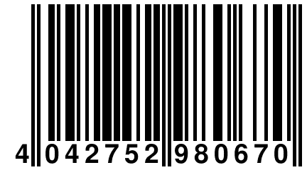 4 042752 980670