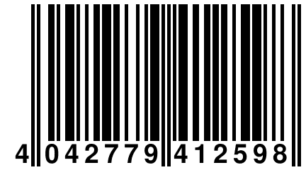 4 042779 412598