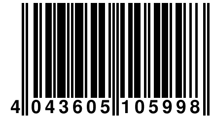 4 043605 105998