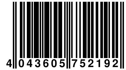 4 043605 752192