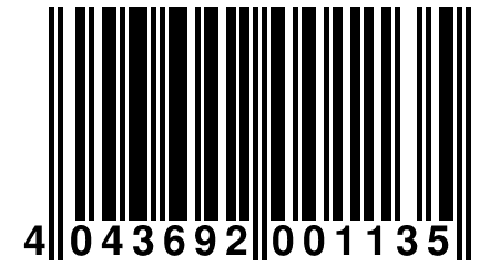 4 043692 001135