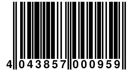 4 043857 000959