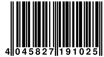 4 045827 191025