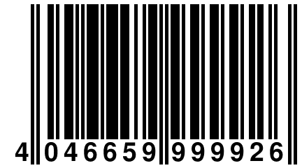 4 046659 999926