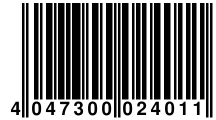 4 047300 024011