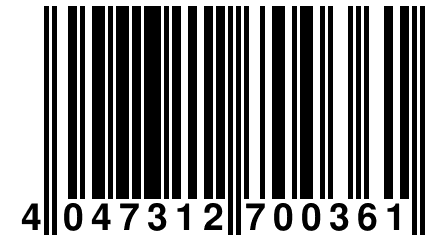 4 047312 700361