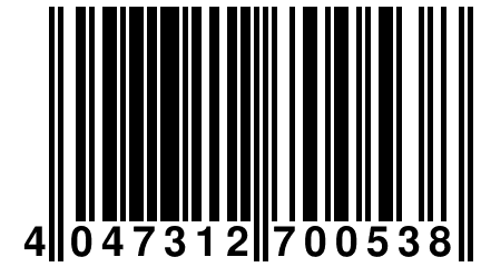 4 047312 700538