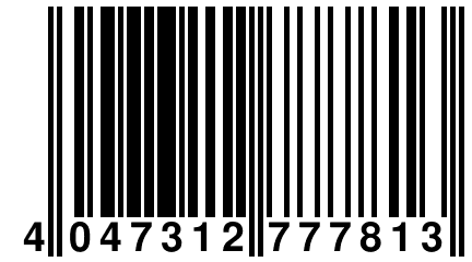 4 047312 777813