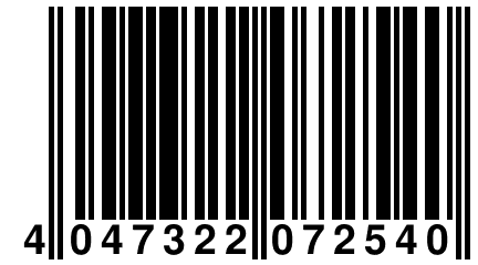 4 047322 072540