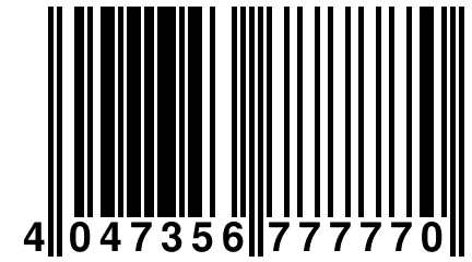 4 047356 777770