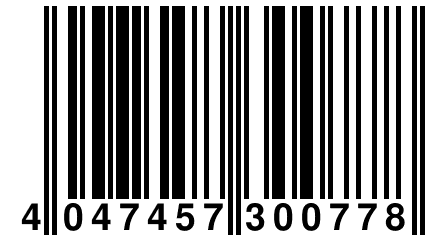 4 047457 300778