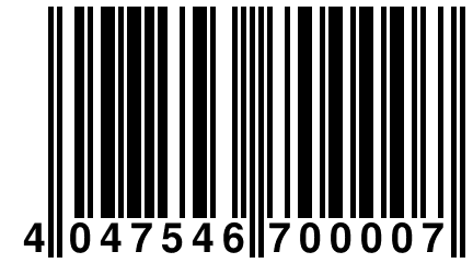 4 047546 700007