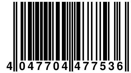 4 047704 477536