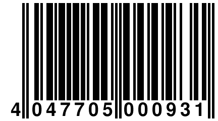 4 047705 000931