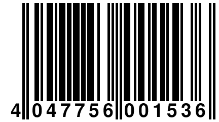 4 047756 001536