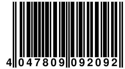 4 047809 092092