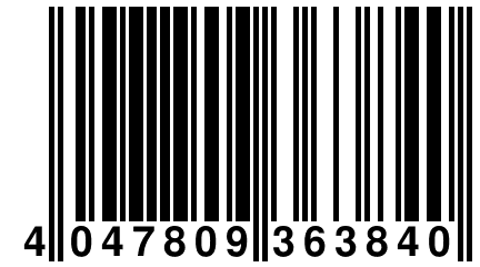 4 047809 363840