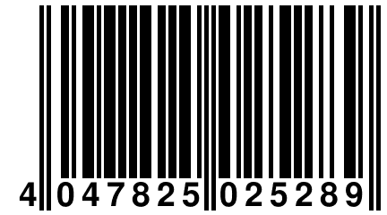 4 047825 025289