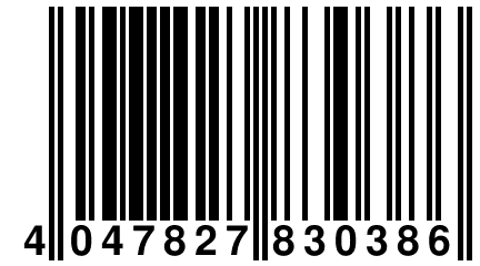 4 047827 830386