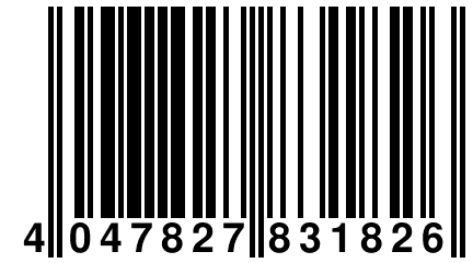 4 047827 831826