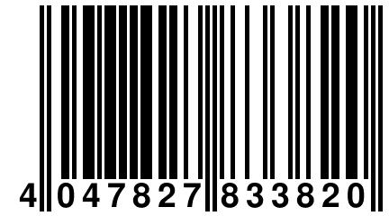 4 047827 833820