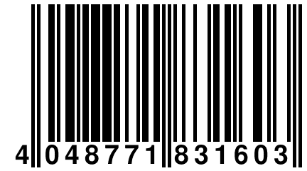 4 048771 831603