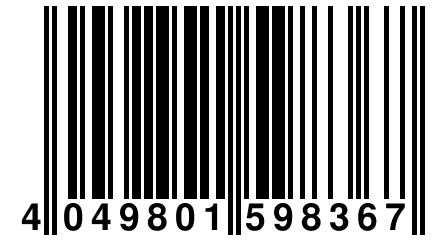 4 049801 598367