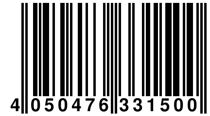 4 050476 331500