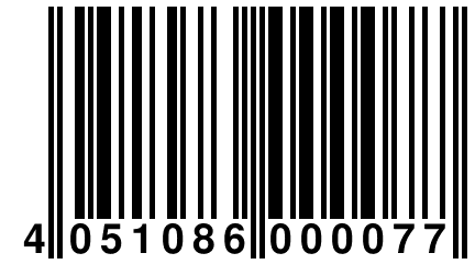 4 051086 000077